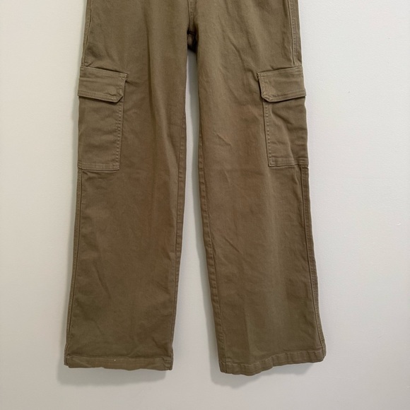 Mica Olive Green Cargo Jeans - Picture 4 of 8